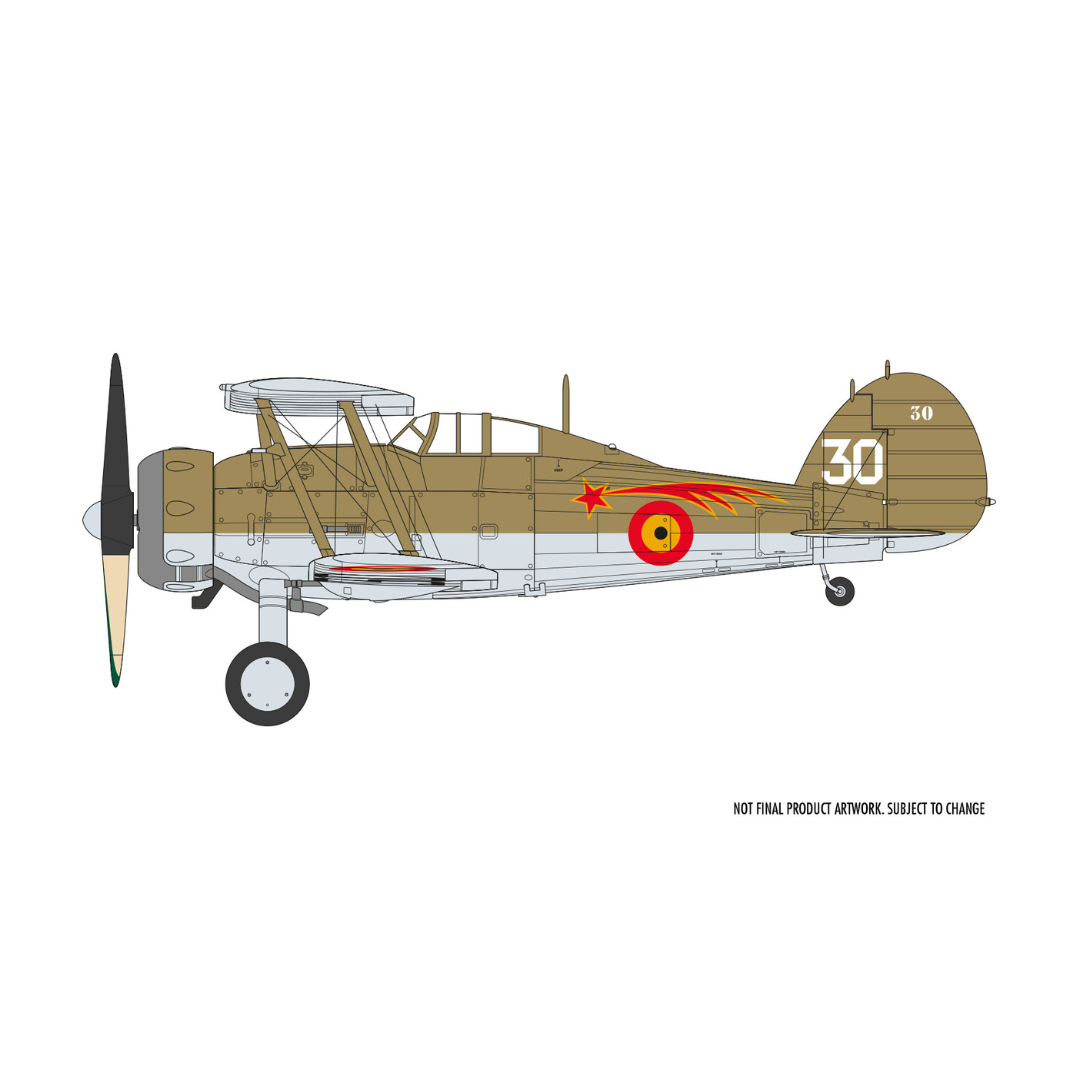 Airfix Aircraft Gloster Gladiator Mk.I/Mk.II 1:72