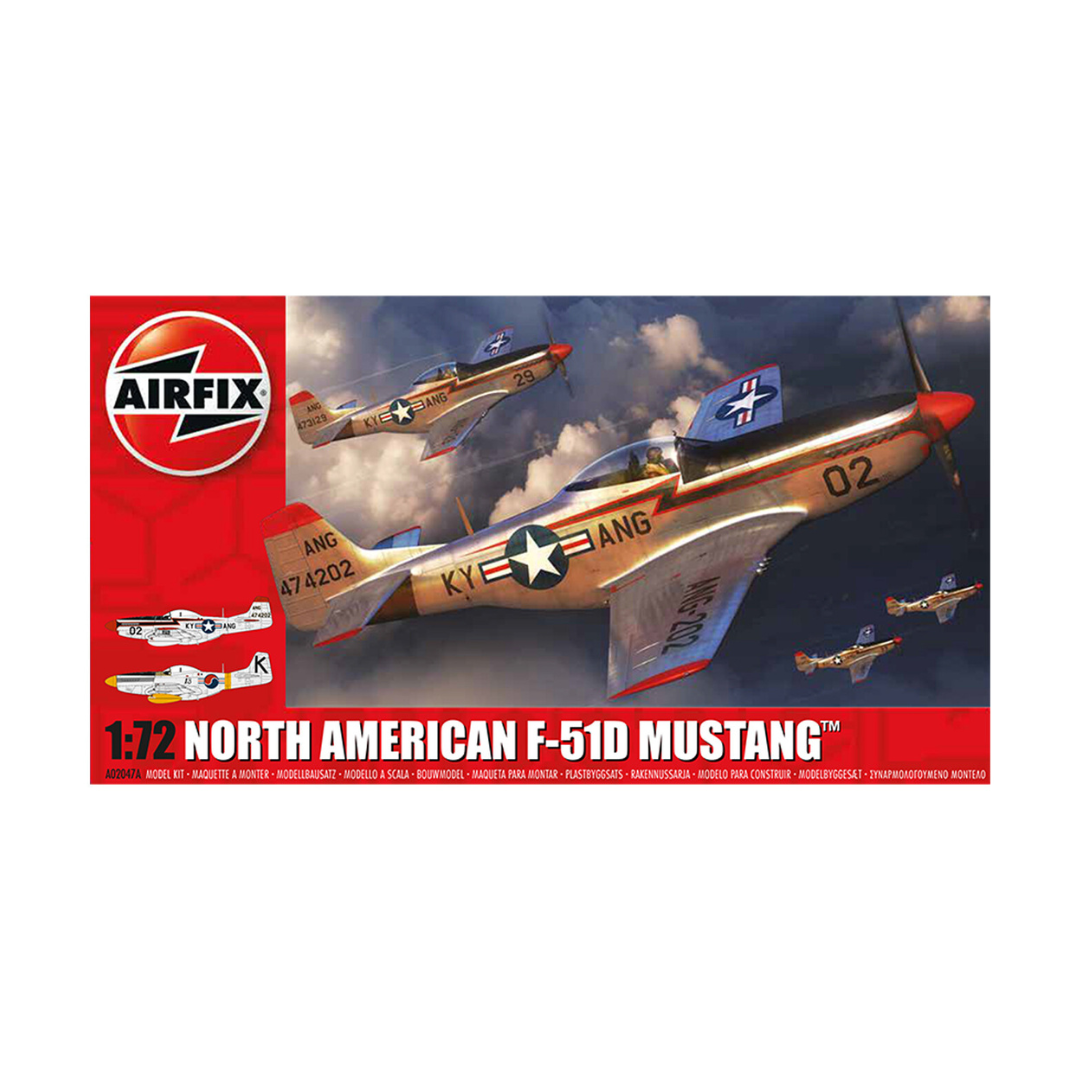 Airfix Aircraft North American F-51D Mustang 1:72