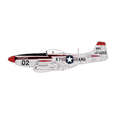 Airfix Aircraft North American F-51D Mustang 1:72