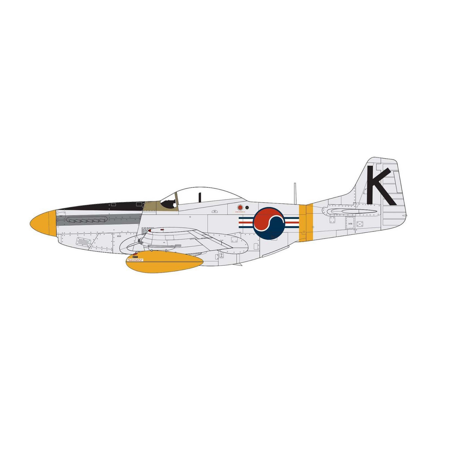 Airfix Aircraft North American F-51D Mustang 1:72