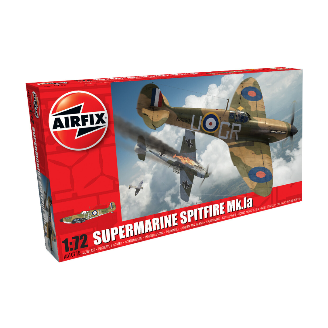 Airfix Aircraft Supermarine Spitfire Mk.Ia 1:72