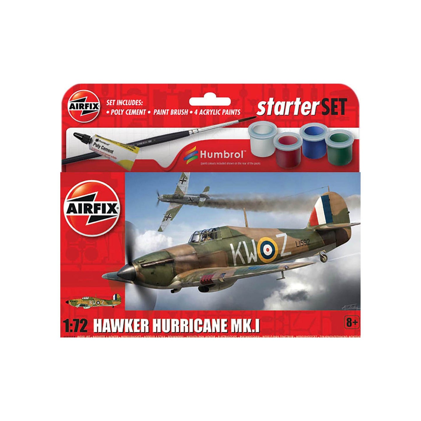 Airfix Gift Set Hawker Hurricane Mk.I 1:72