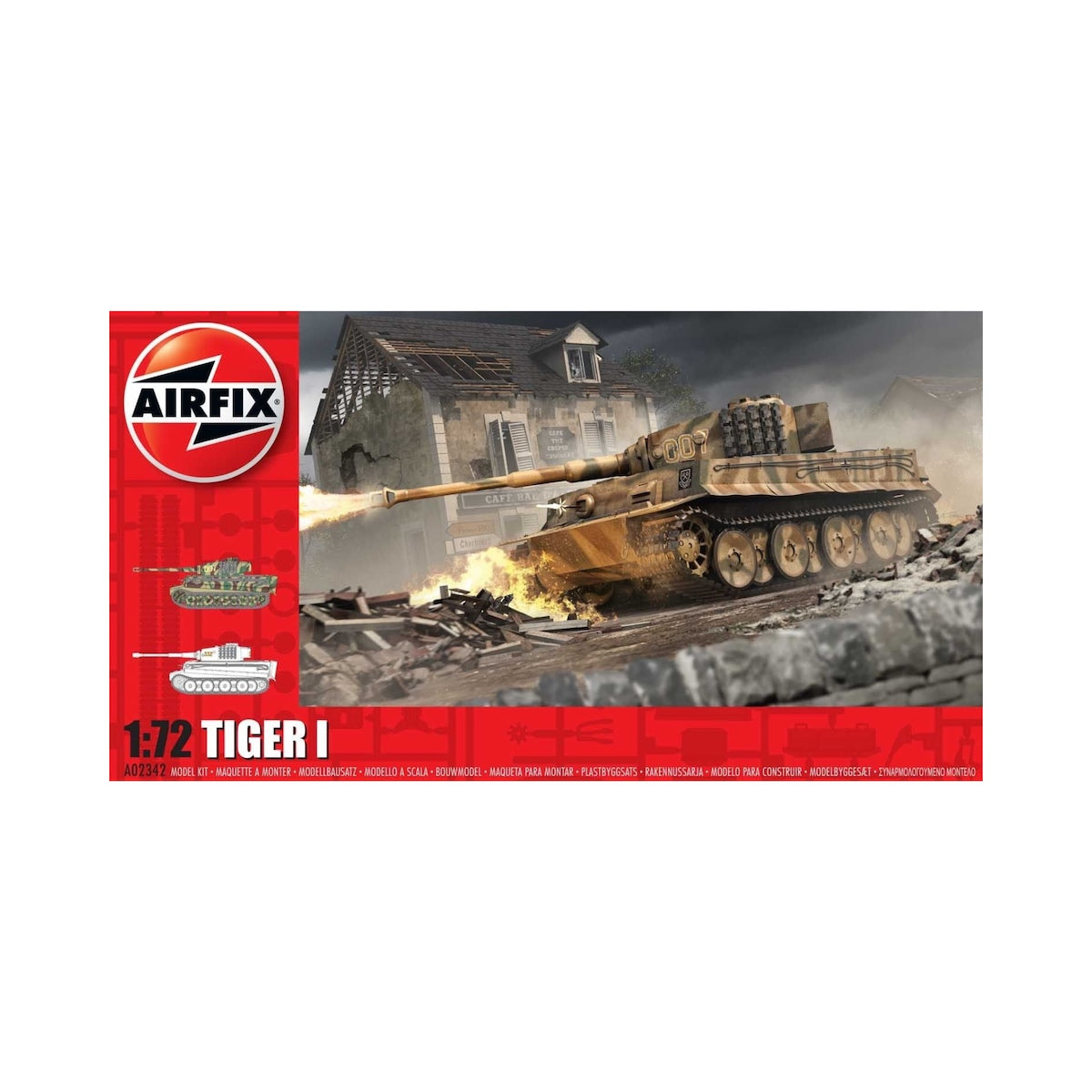Airfix Military Vehicles Tiger I 1:72