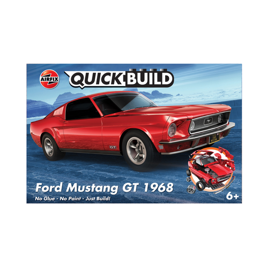 Airfix QUICKBUILD Ford Mustang GT 1968