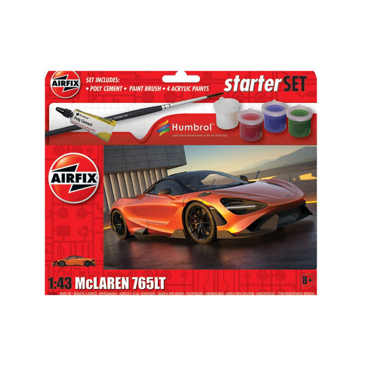 Airfix Starter Set McLaren 765LT 1:43