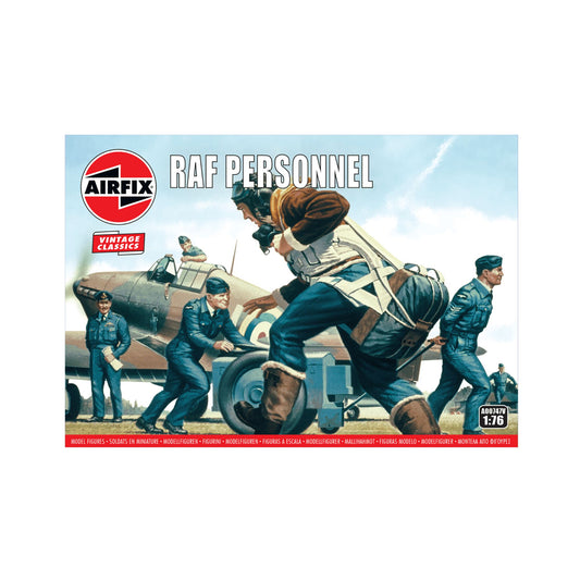 Airfix Figures RAF Personnel Vintage Classics 1:76