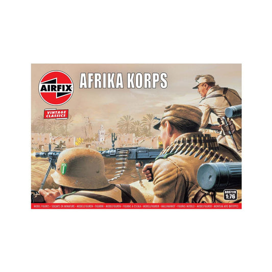 Airfix Figures WWII Afrika Korps Vintage Classics 1:76
