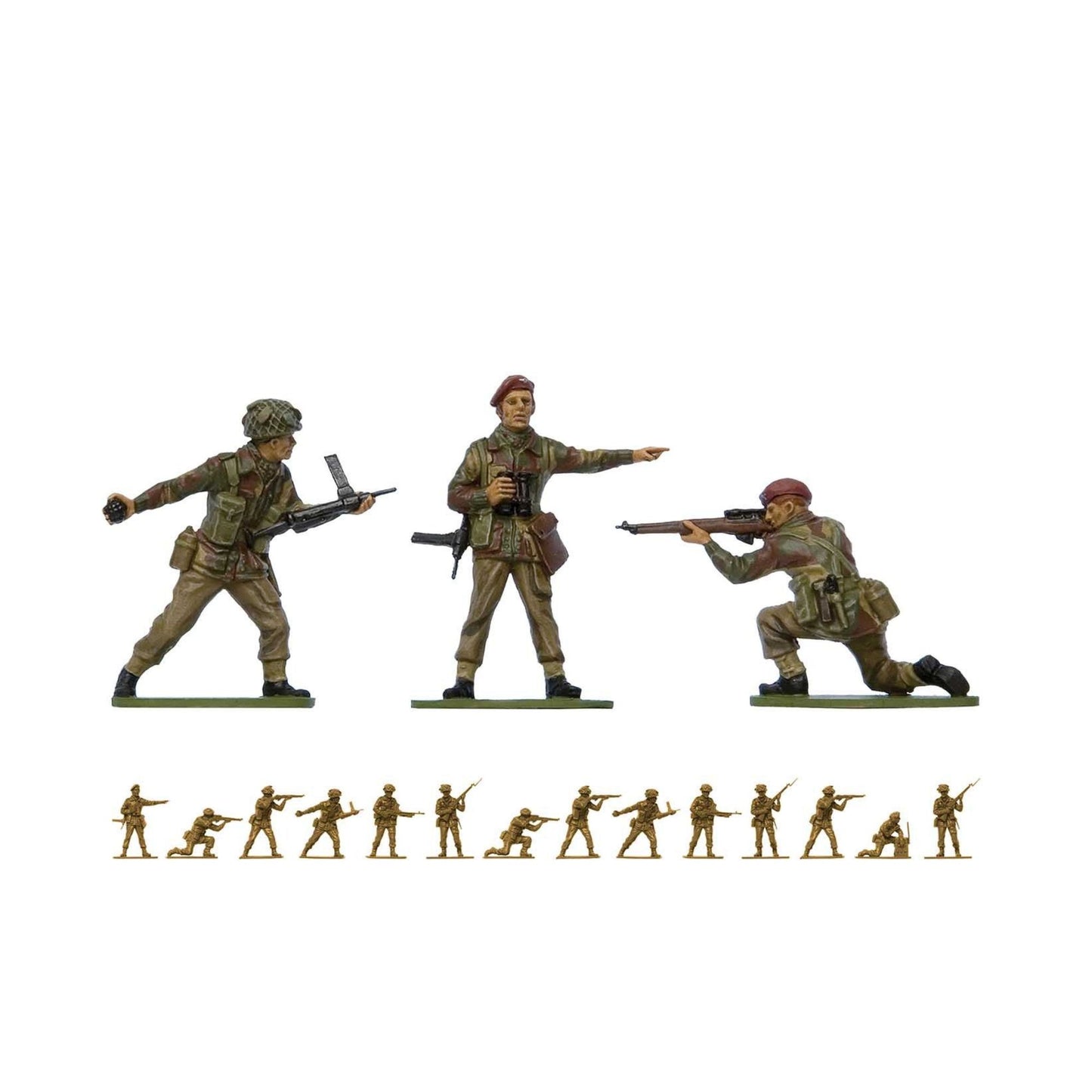 Airfix Figures WWII British Paratroops Vintage Classics 1:32