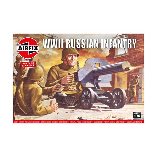 Airfix Figures WWII Russian Infantry Vintage Classics 1:76