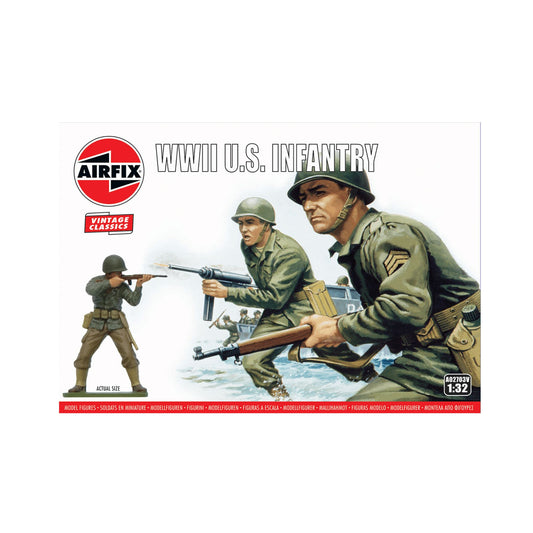 Airfix Figures WWII U.S. Infantry Vintage Classics 1:32