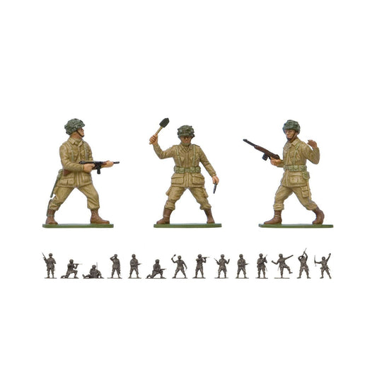Airfix Figures WWII U.S. Paratroops Vintage Classics 1:32