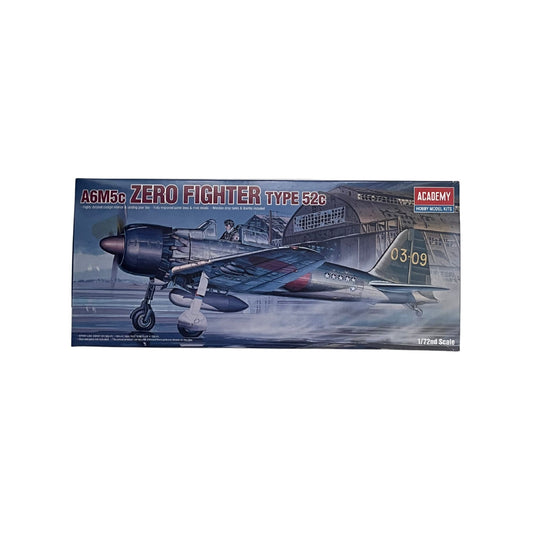 Academy aeroplane model kit A6M5c zero fighter type 52c