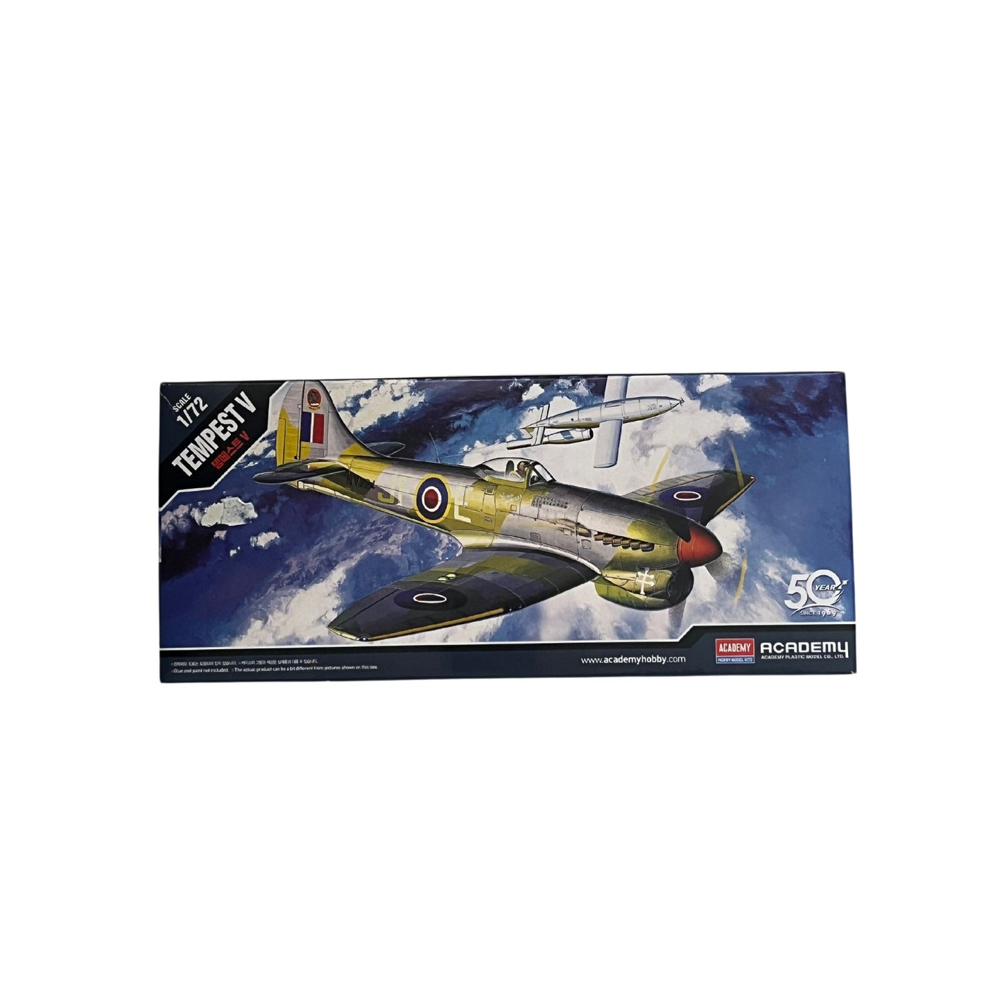 Academy aeroplane model kit Tempest V 1:72