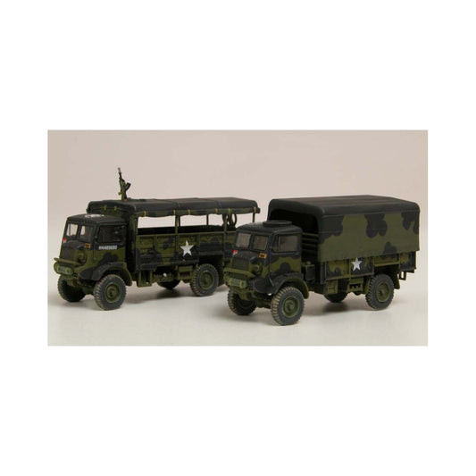 Airfix Bedford QLT and Bedford QLD Trucks plastic models