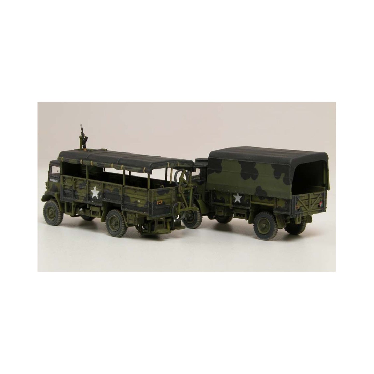 Airfix Bedford QLT and Bedford QLD Truck models