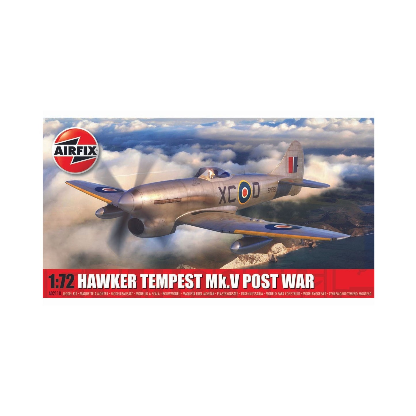 Airfix Hawker Tempest Mk.V Post War aircraft model kit