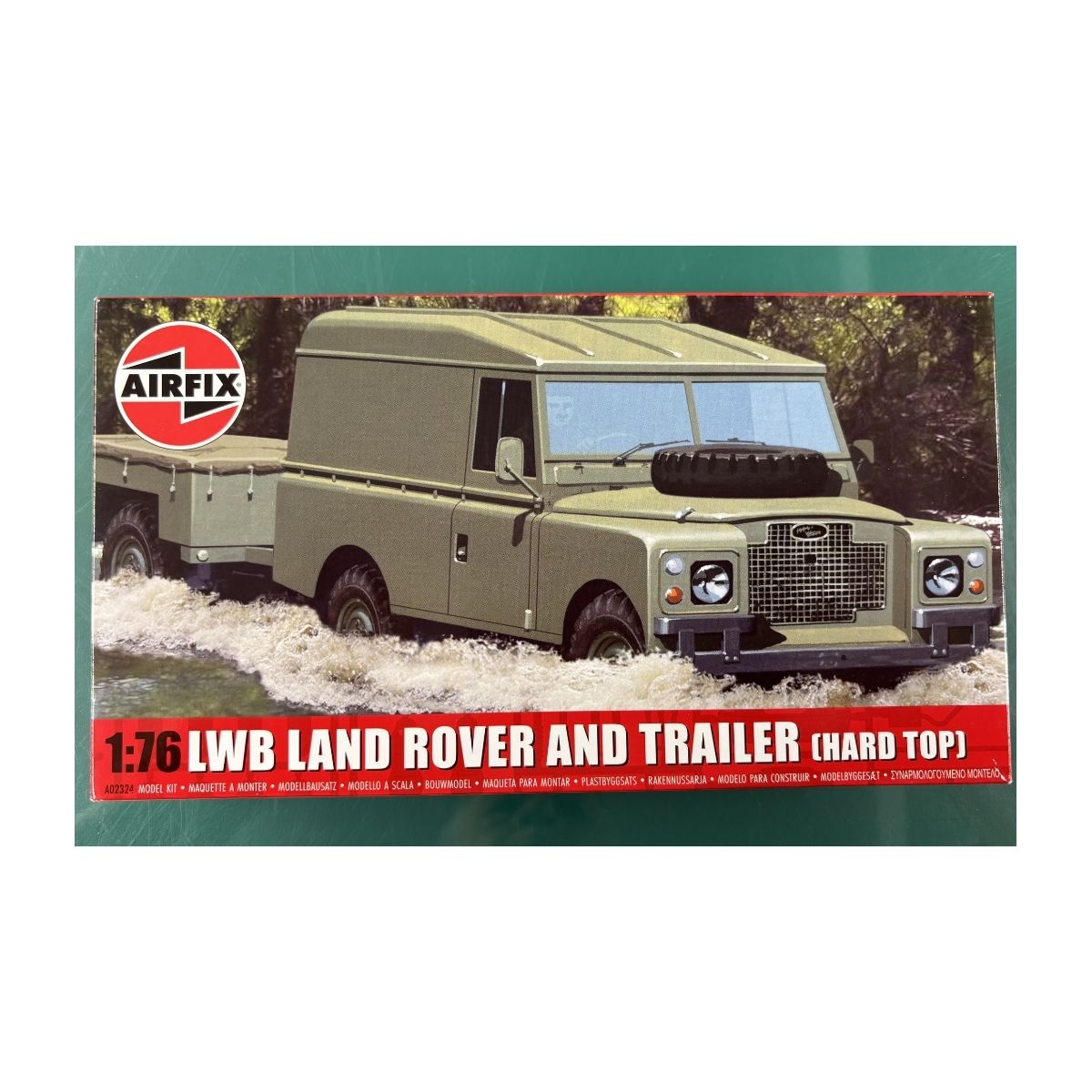 Airfix LWB LandRover and Trailer (1:76)