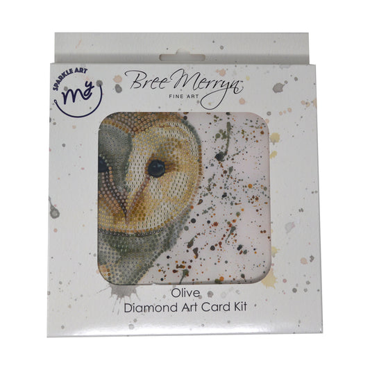 Bree Merryn Sparkle Art Olive Diamond Art Card Kit