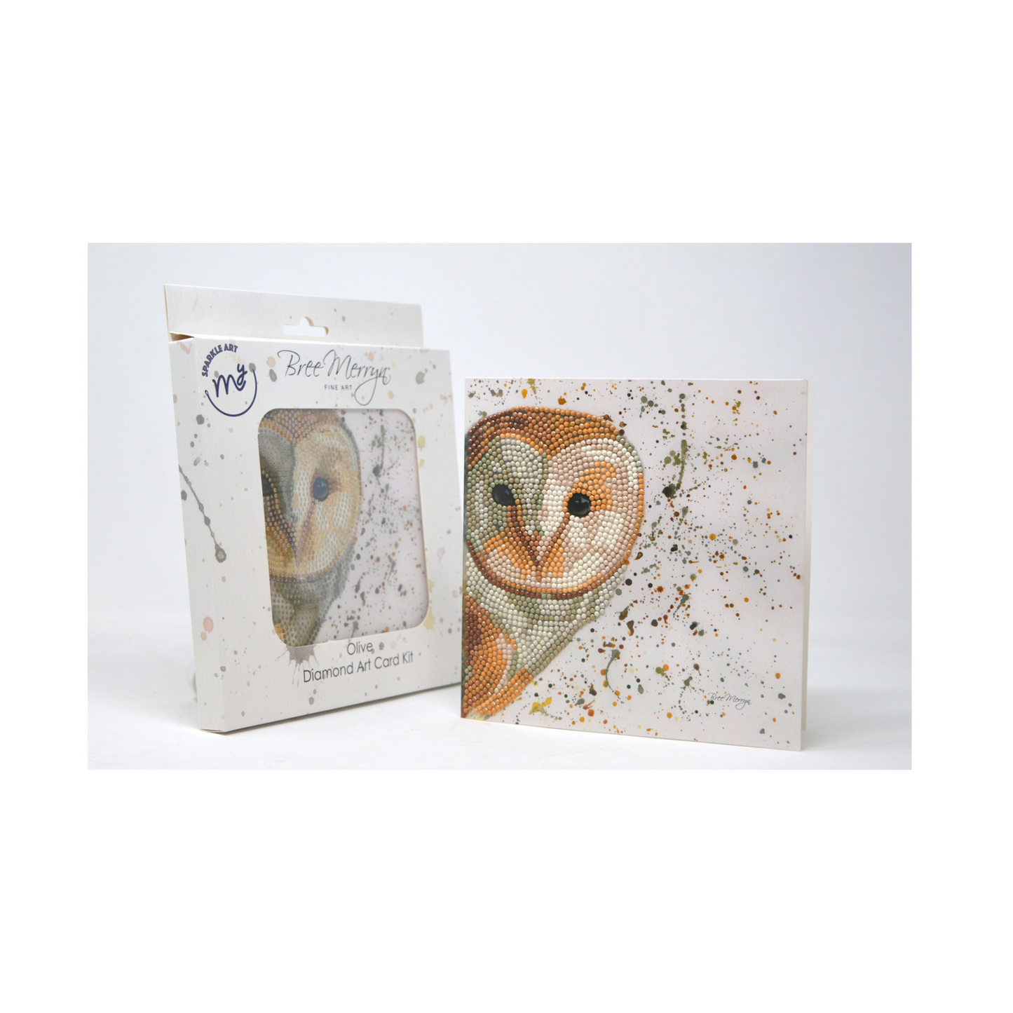 Bree Merryn Sparkle Art Olive Diamond Art Card Kit