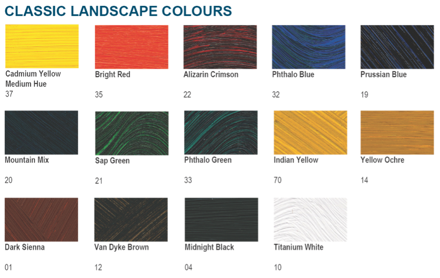 Bob Ross Landscape Oil Colour 37ml - Dark Sienna