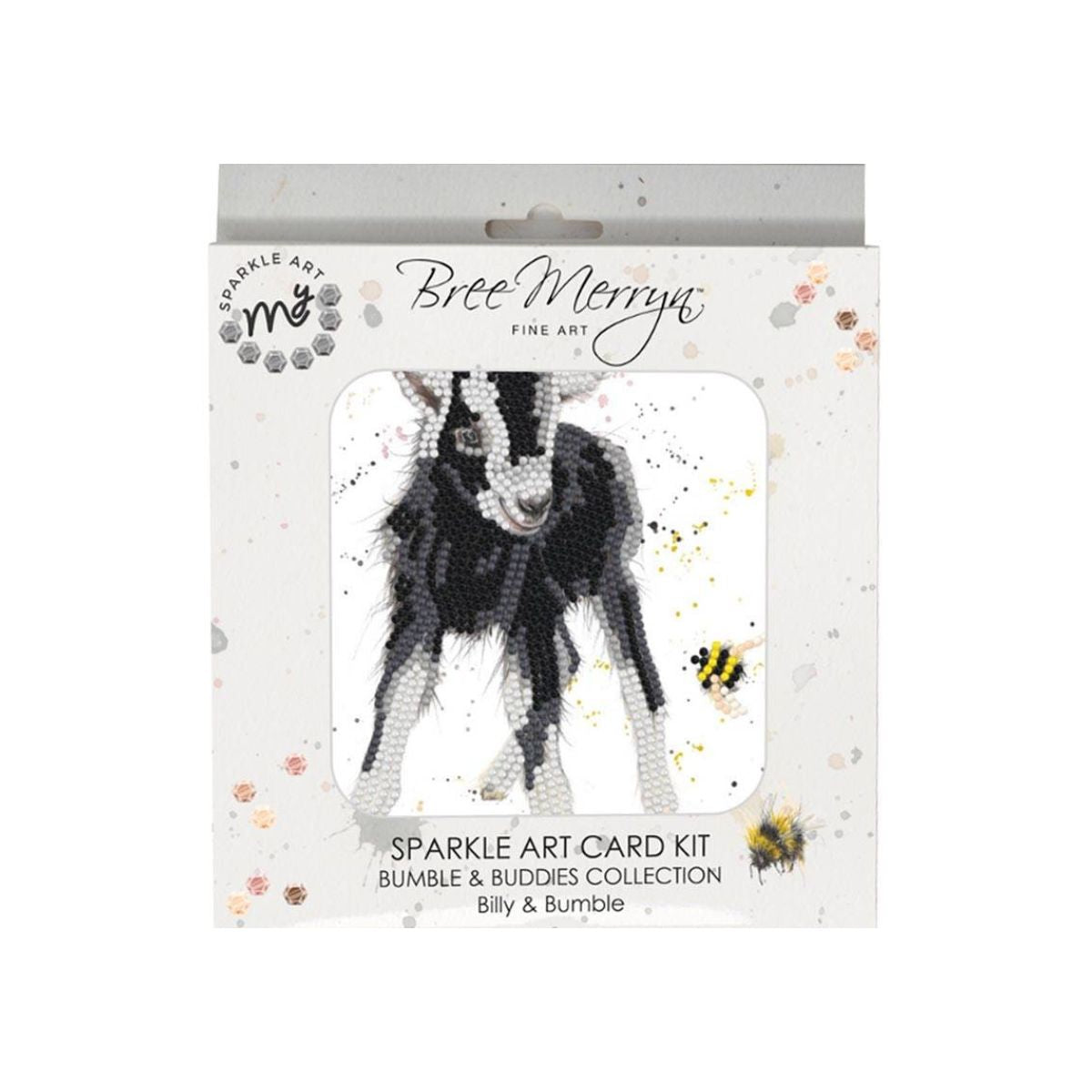 Bree Merryn Sparkle Art Billy & Bumble Diamond Art Card