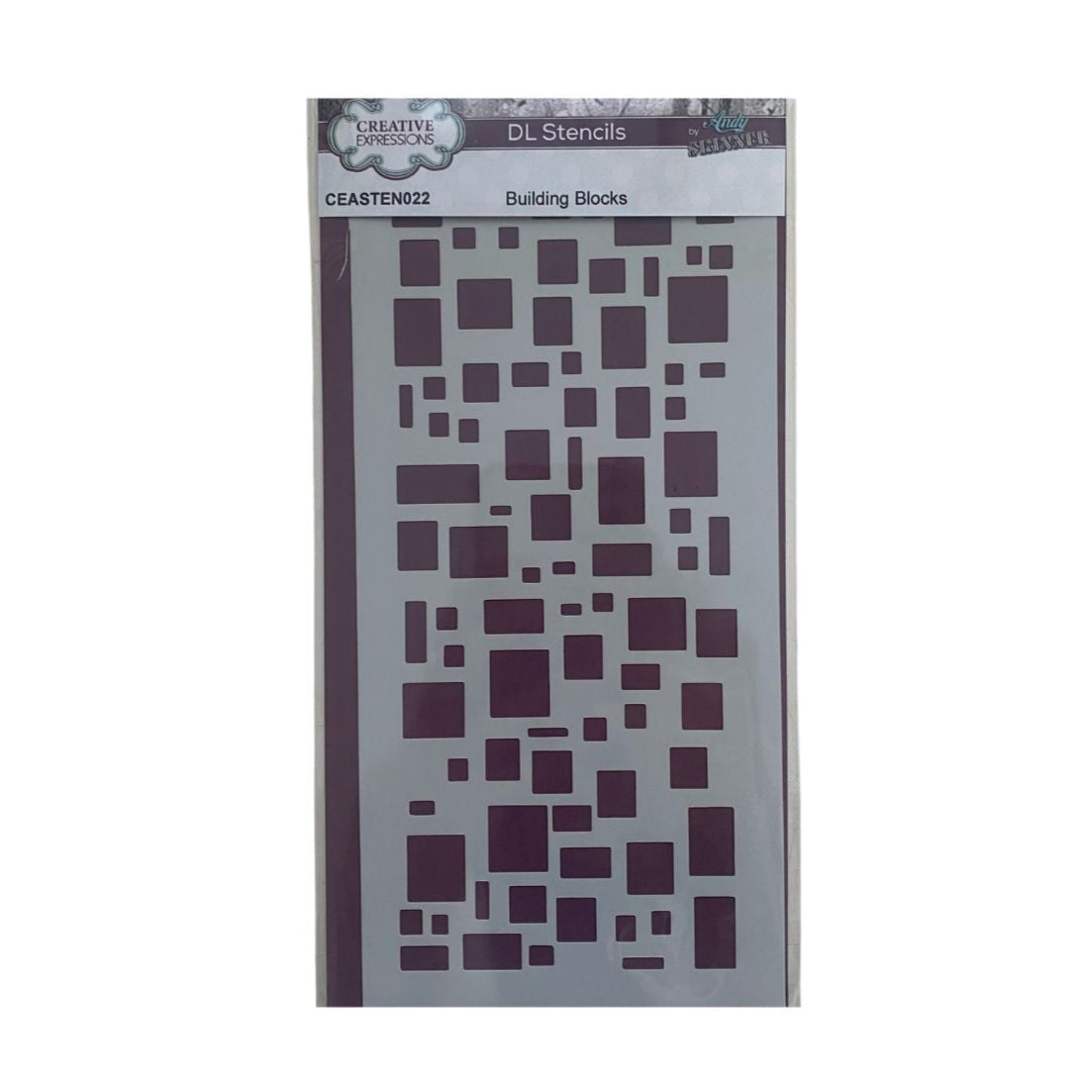 Building Blocks Stencil Creative Expressions DL Stencils Square