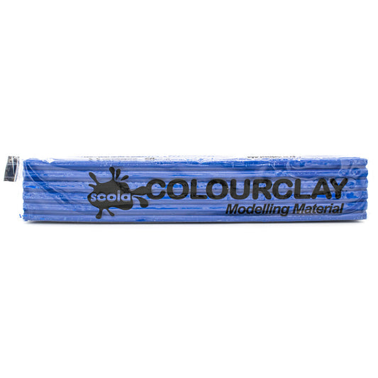 Scola colour clay modelling material cobalt blue