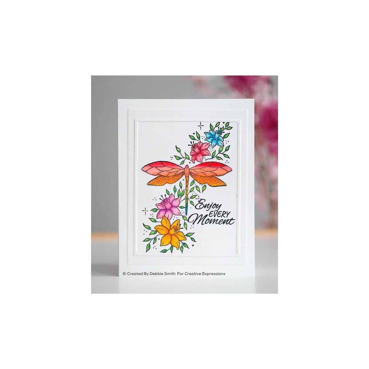 Creative Expressions Dragonfly Delight Sample Card