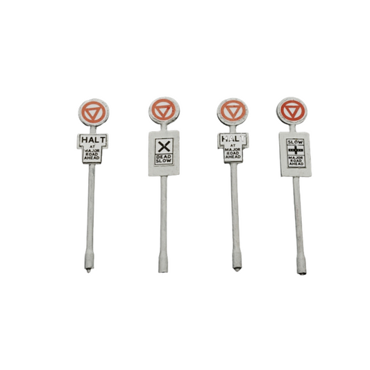 Road Signs 00 Plastic Scale Model Kit