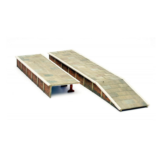 Station Platform 00 Plastic Scale Model Kit