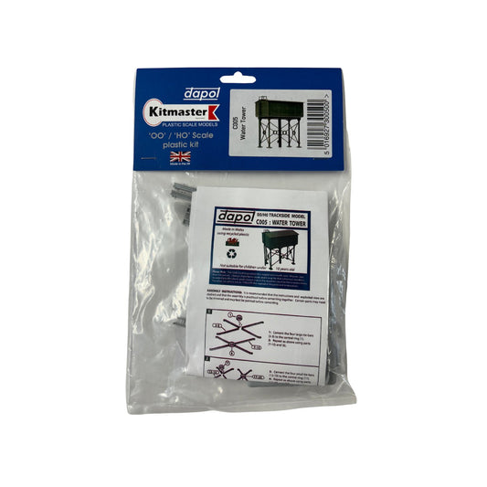 Water Tower 00 Plastic Scale Model Kit