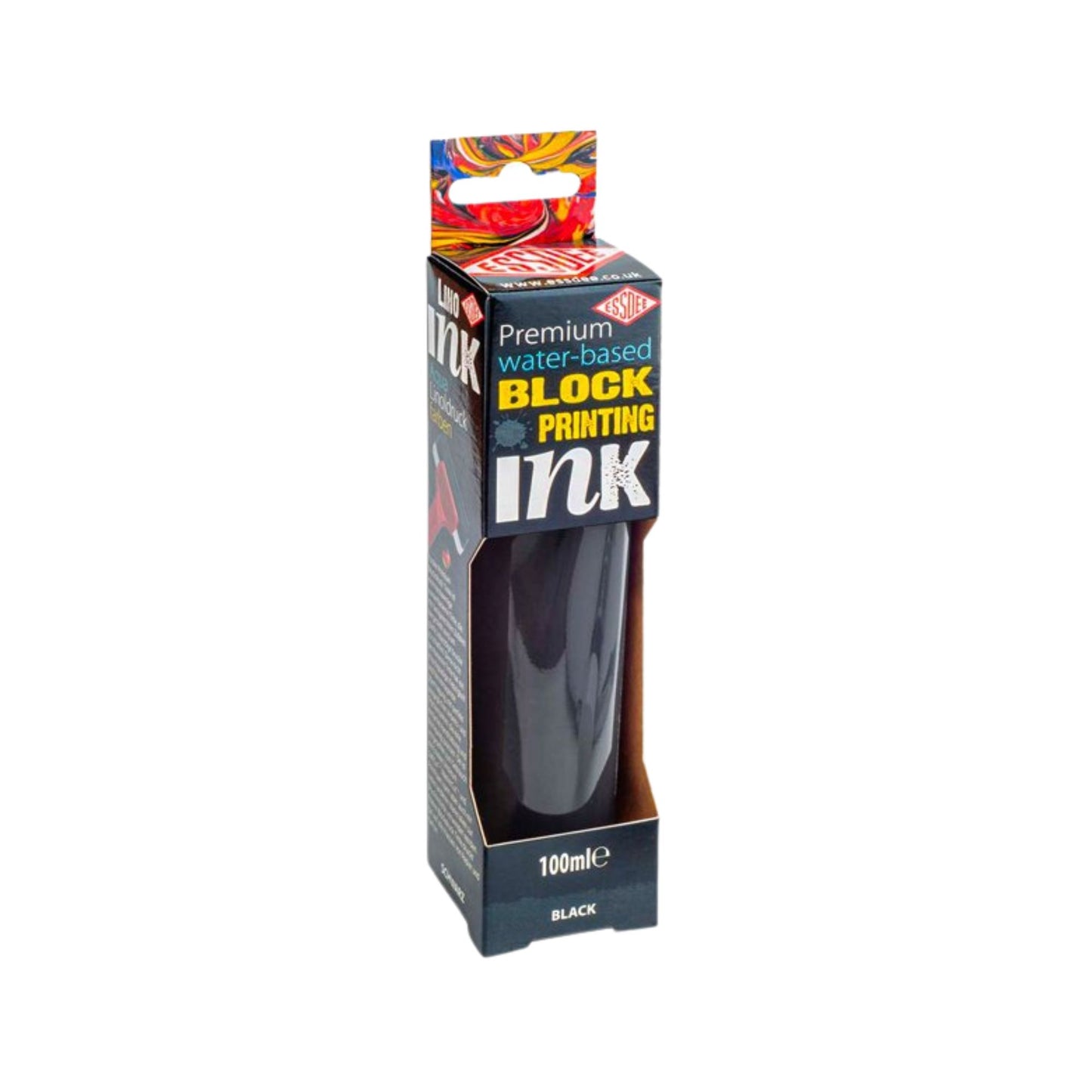 Black Block Printing Ink 100ml