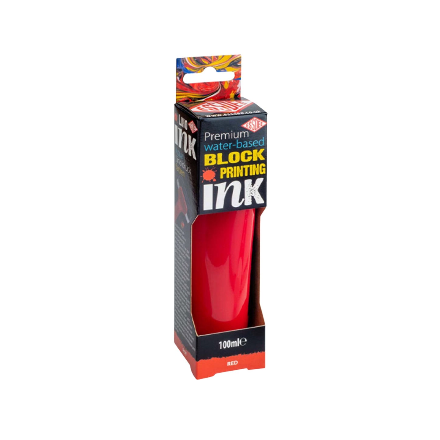 Red Block Printing Ink 100ml