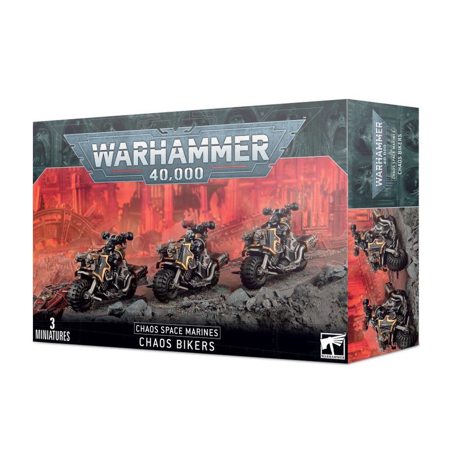 Chaos Space Marines Chaos Bikers, Warhammer 40,000