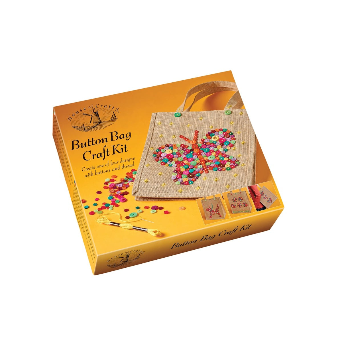 Button Bag Craft Kit
