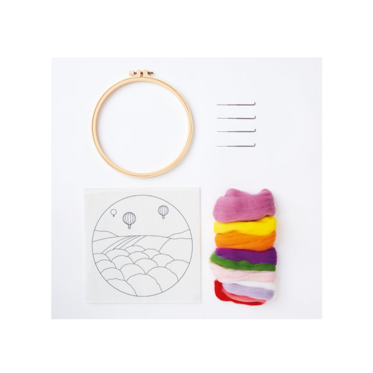 Lavender Needle Felting Craft Kit