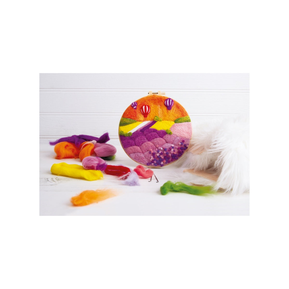 Lavender Needle Felting Craft Kit