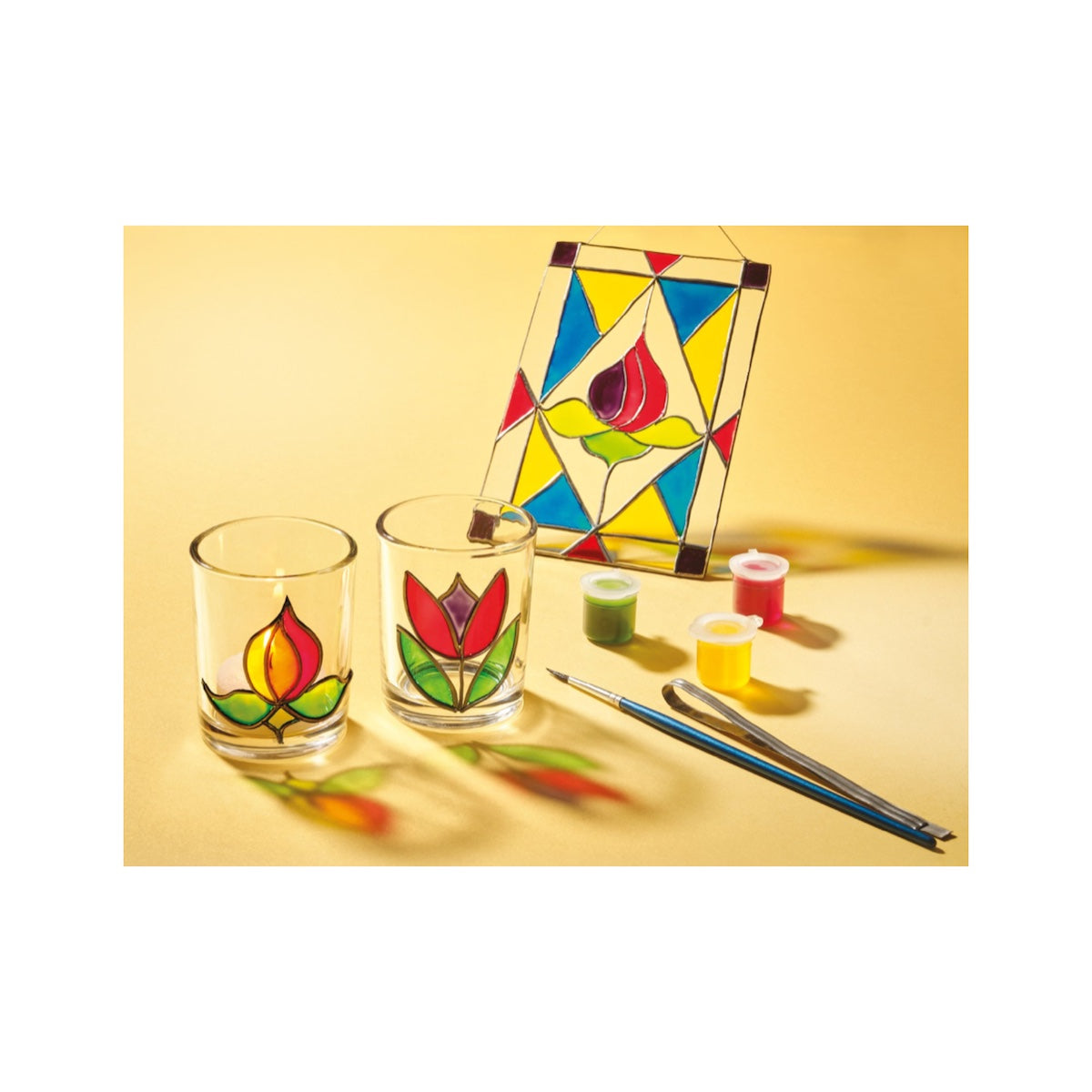 Stained Glass Craft Kit