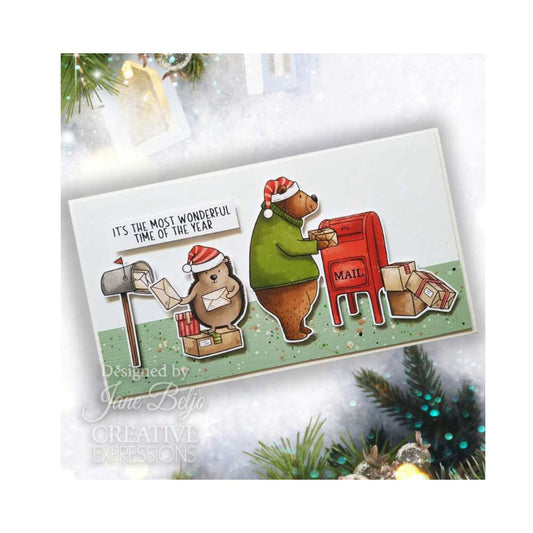 Jane's Doodles Holiday Cheer Clear Stamp Set