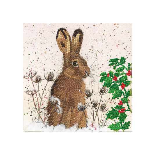 Bree Merryn Sparkle Art Holly Diamond Art Card