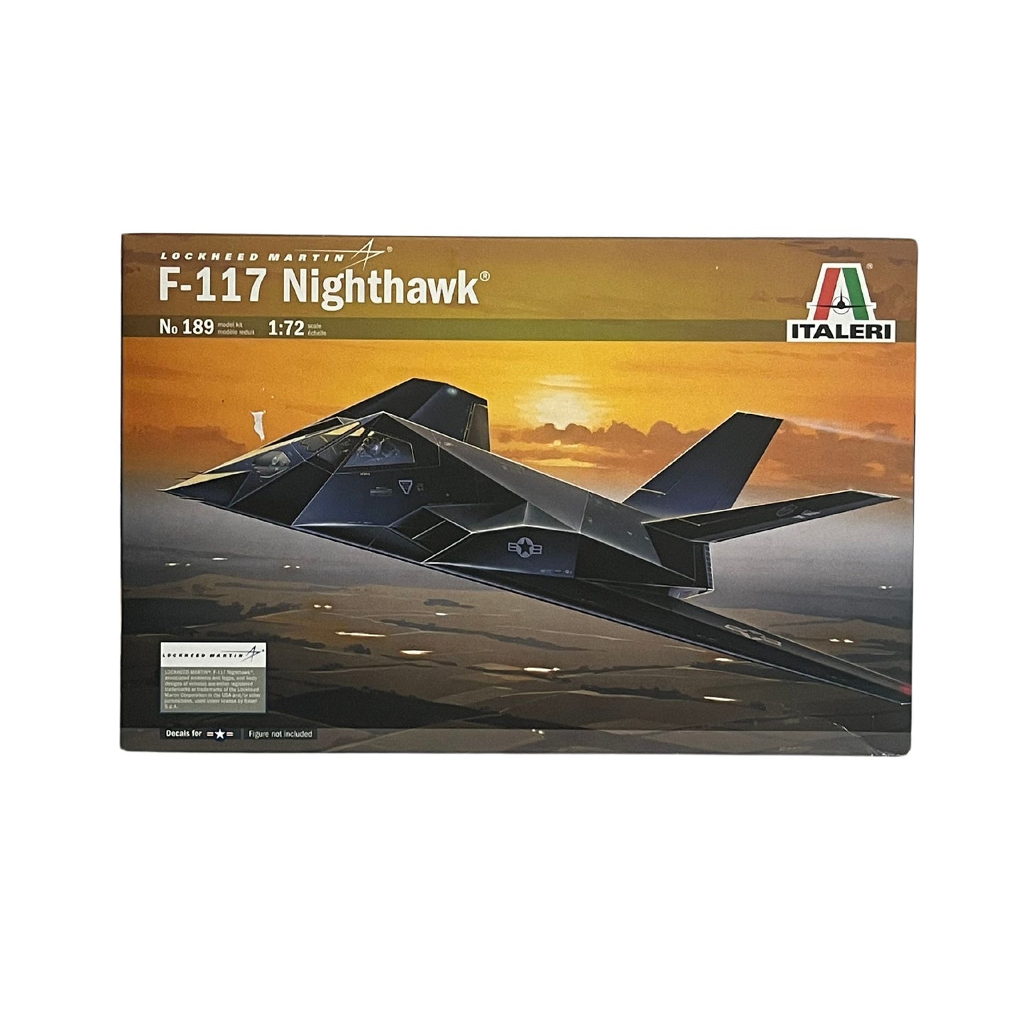 Italeri model aeroplane kit F-117 Nighthawk 1:72