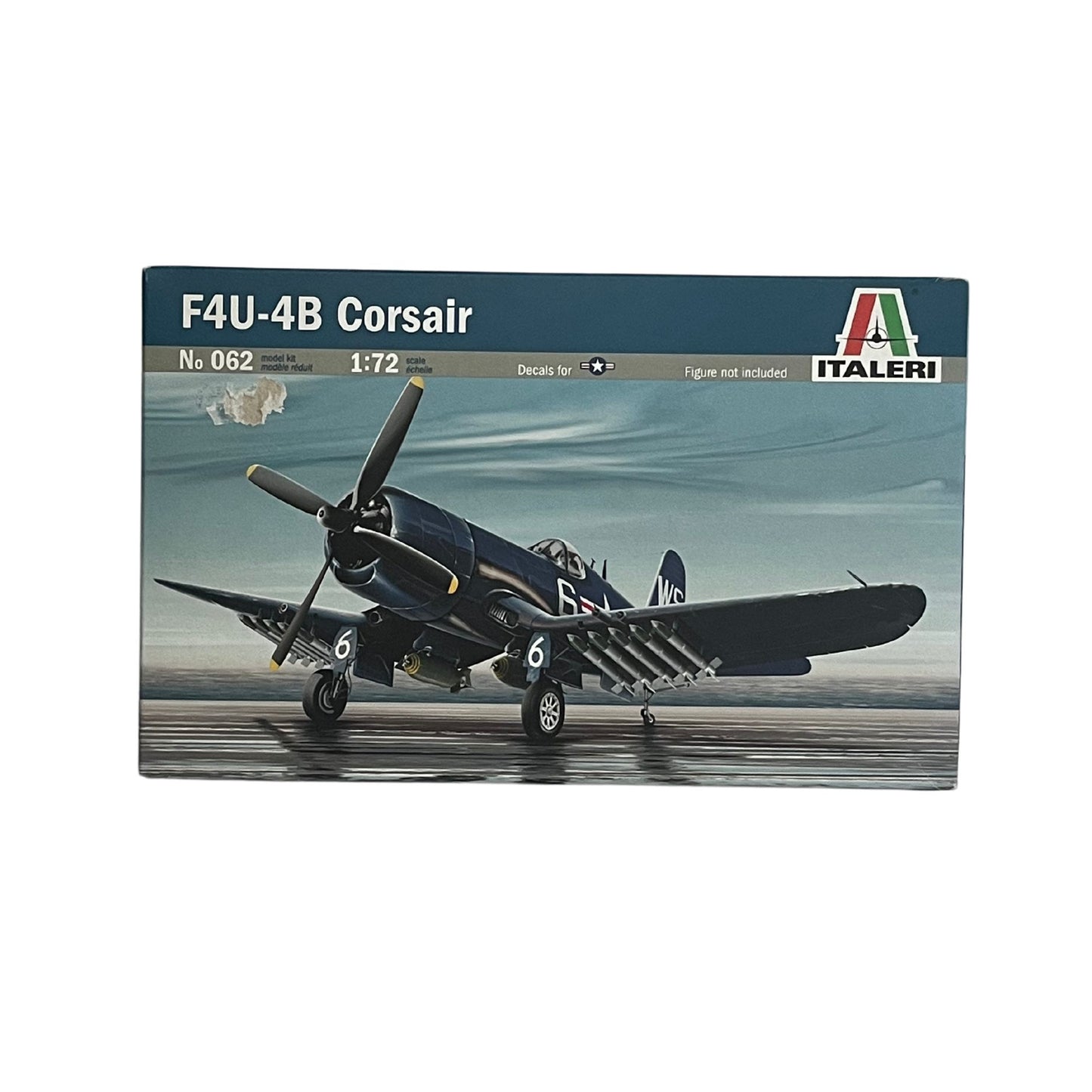 Italeri aeroplane model kit F4U-4B Corsair 1:72