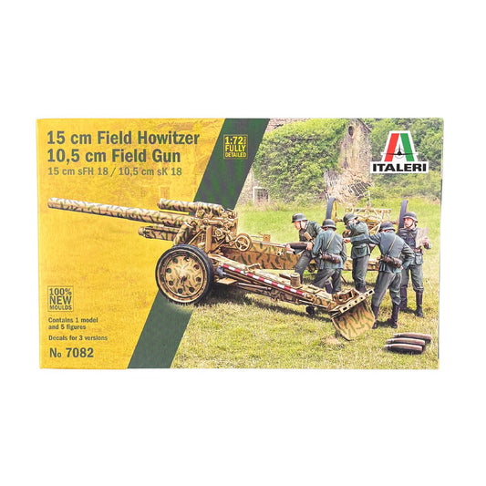 Italeri Field Howitzer Field Gun & Figures 1:72
