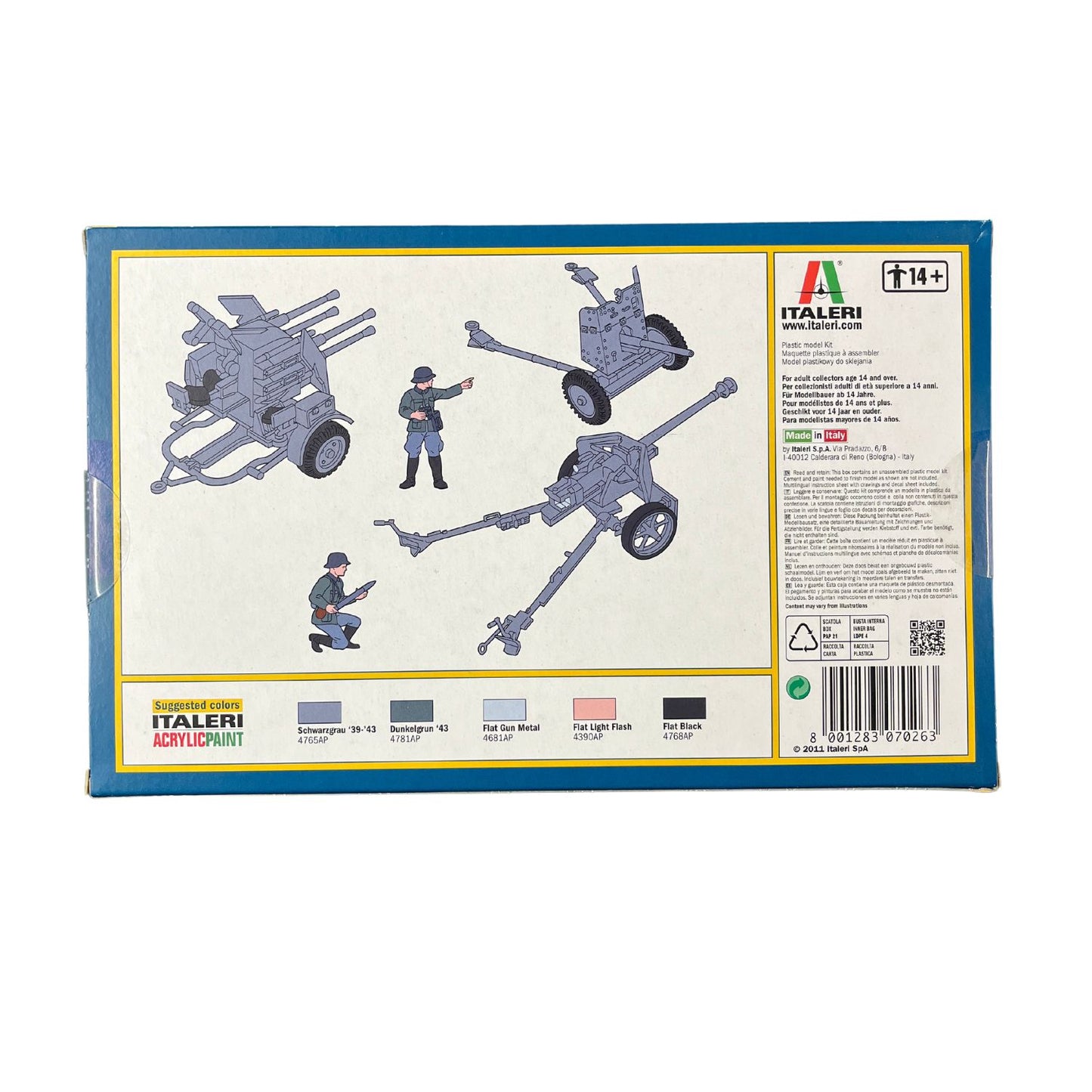 Italeri German Guns Set 1:72