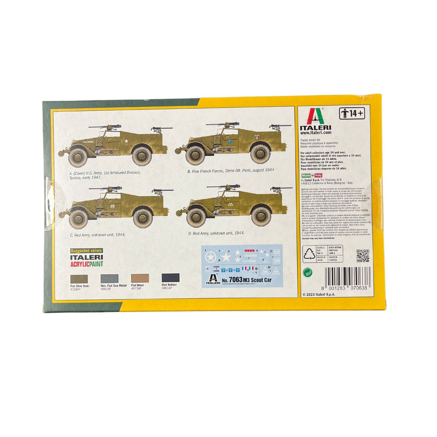 Italeri M3A1 Scout Car 1:72
