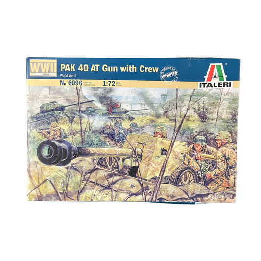 Italeri PAK 40 AT Gun with Crew 1:72