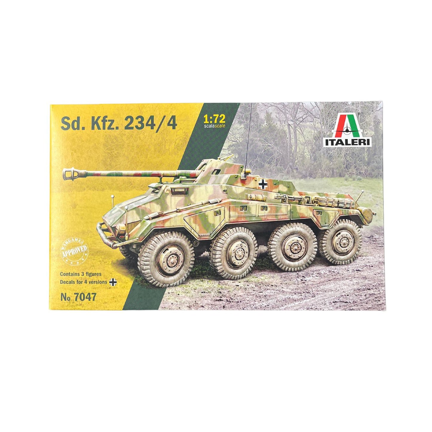 Italeri Sd. Kfz. 234/4 Military Tank 1:72