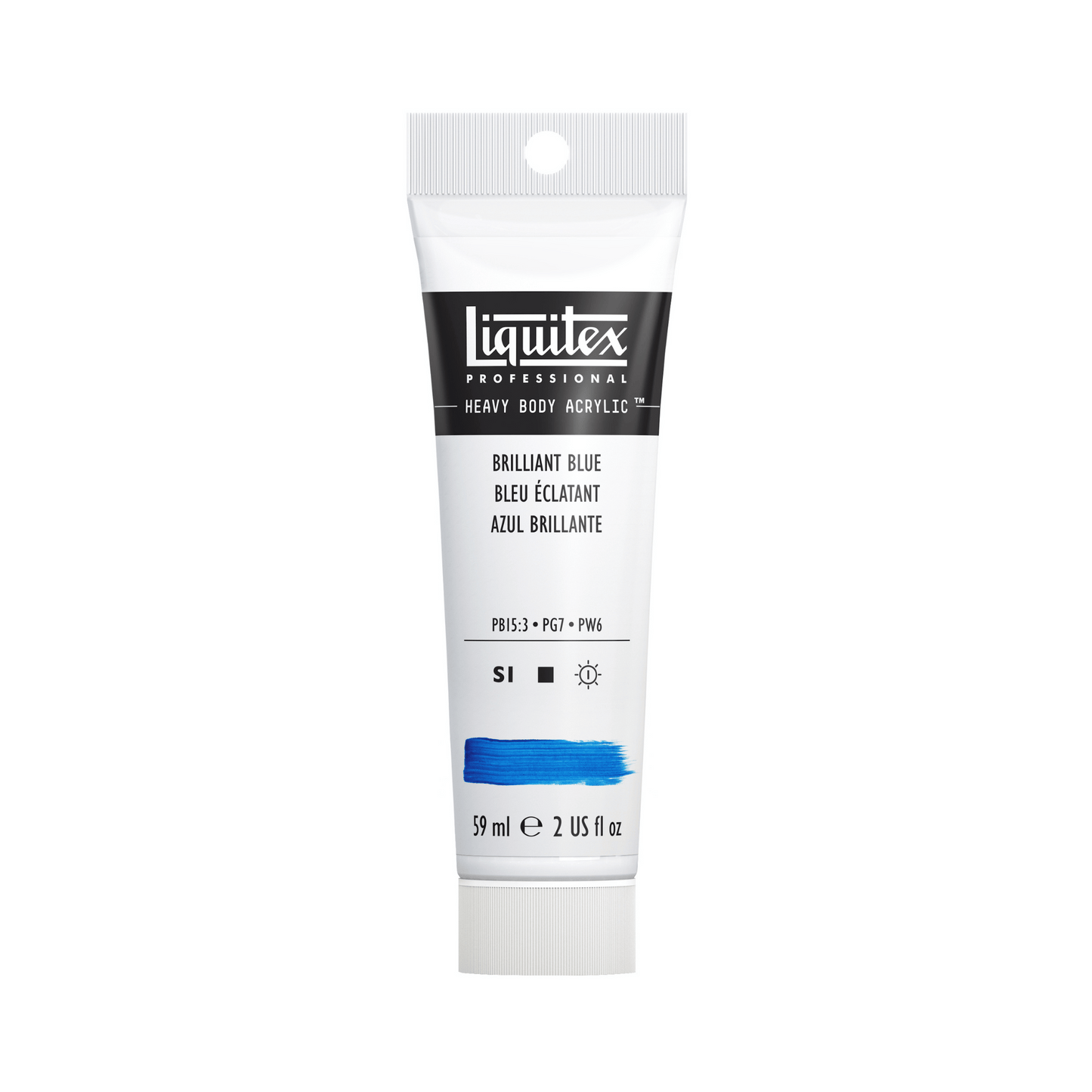Brilliant blue Liquitex Professional Heavy Body Acrylic 59ml