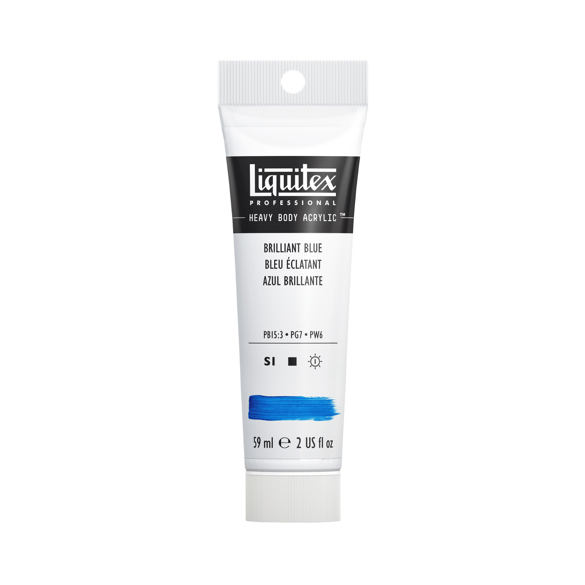 Brilliant blue Liquitex Professional Heavy Body Acrylic 59ml