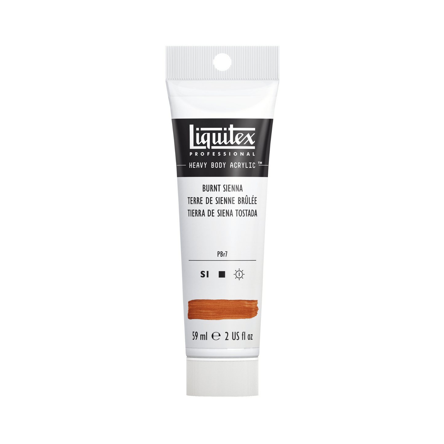 Burnt sienna Liquitex Professional Heavy Body Acrylic 59ml